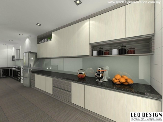 3D Kitchen Cabinet Design By Skudai Designer 