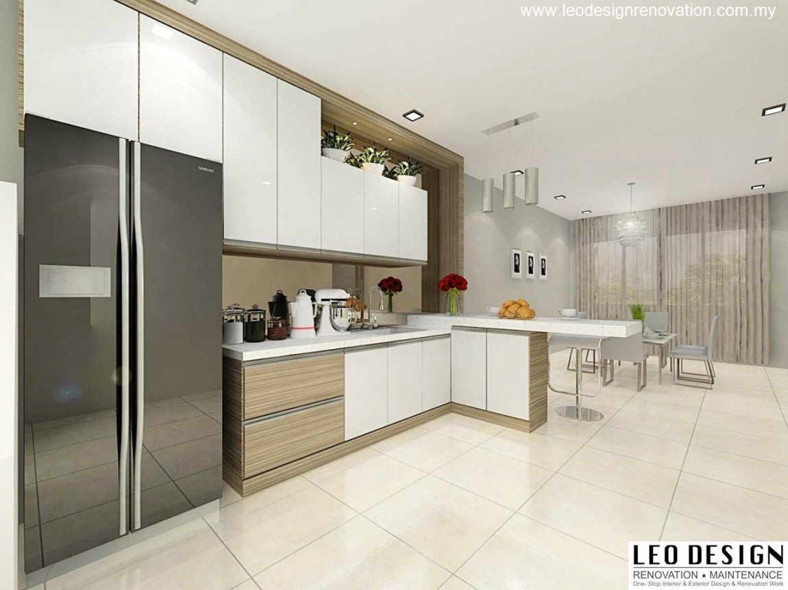 Rekaan 3D Kabinet Dapur Oleh Pereka Bentuk Skudai Johor Bahru / Johor Jaya / Pasir Gudang / Ulu Tiram / Skudai / Bukit Indah Rekaan 3D Kabinet Dapur Reka Bentuk 3D