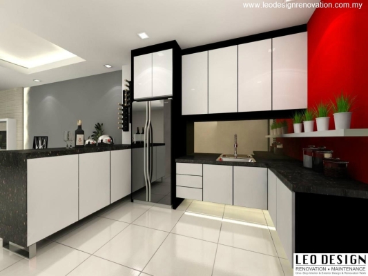 Kabinet Dapur Oleh Pereka Bentuk JB