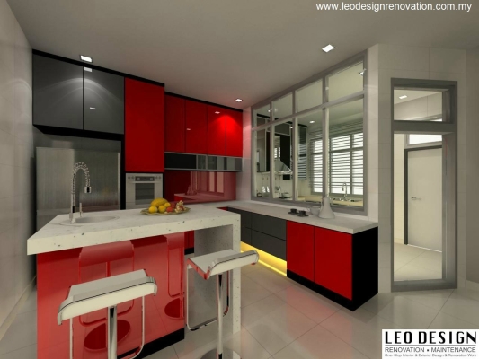 Kabinet Dapur Oleh Pereka Bentuk JB