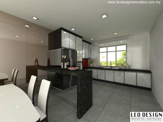 Kitchen 3D Design Malaysia 