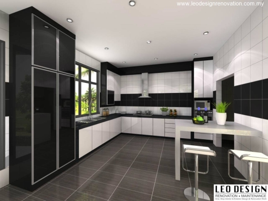 Kitchen 3D Design Malaysia 