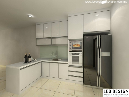 Rekaan 3D Dapur Malaysia 