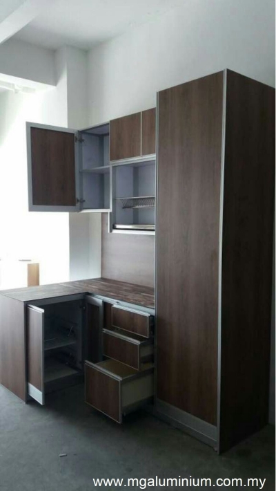 Kabinet Dapur Aluminium