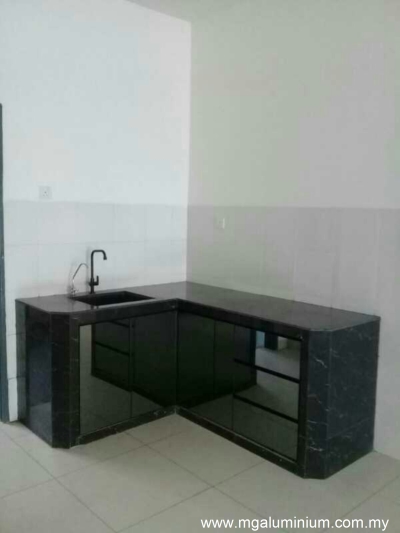 Kabinet Dapur Aluminium