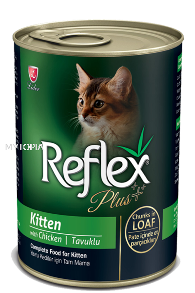 REFLEX PLUS KITTEN CHICKEN CHUNKS IN LOAF 400G