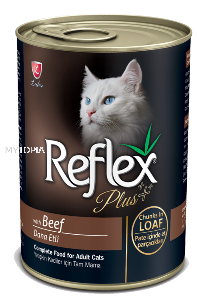 REFLEX PLUS BEEF CHUNKS IN LOAF 400G