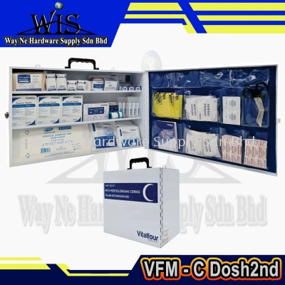 VFM-C-Dosh2nd DOSH 2nd Edition Workplace First Aid Kit Box C (Above 50 Pax)