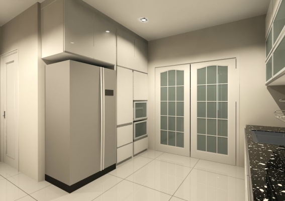 Renovation 3D Design Draw Reference By Penang Interior Designer