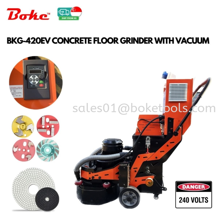 BKG-420EV 240V Floor Grinding Machine FLOOR GRINDING FLOOR & WALL MACHINE