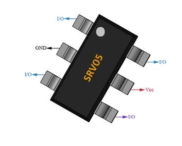 UTC - SRV05-4 LOW CAPACITANCE TVS DIODE ARRAY