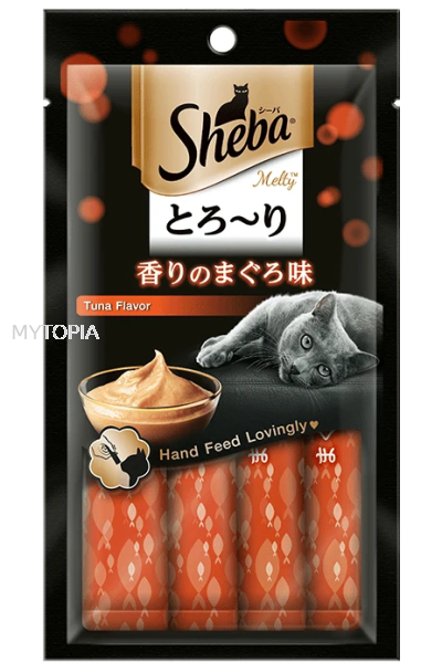 SHEBA CREAMY TREATS TUNA 12GX4