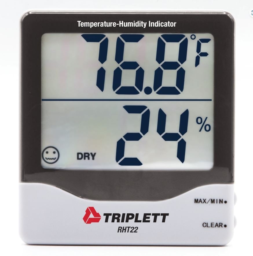 LCD SCREEN TEMPERATURE HUMIDITY INDICATOR: RHT22 Humidity