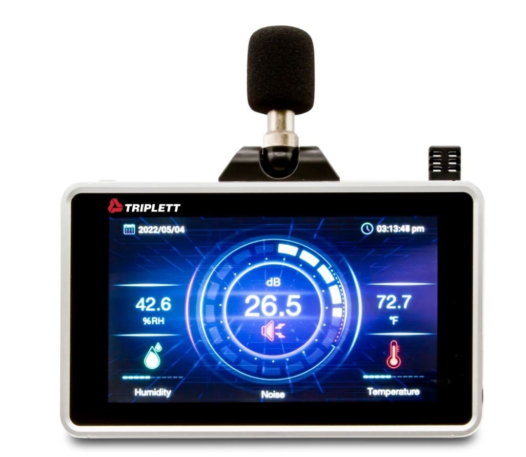 ENVIRONMENTAL SOUND/TEMPERATURE/HUMIDITY DATALOGGER - (EMDL700)