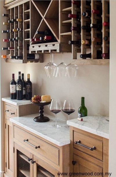 Wine Cabinet Design In Selangor