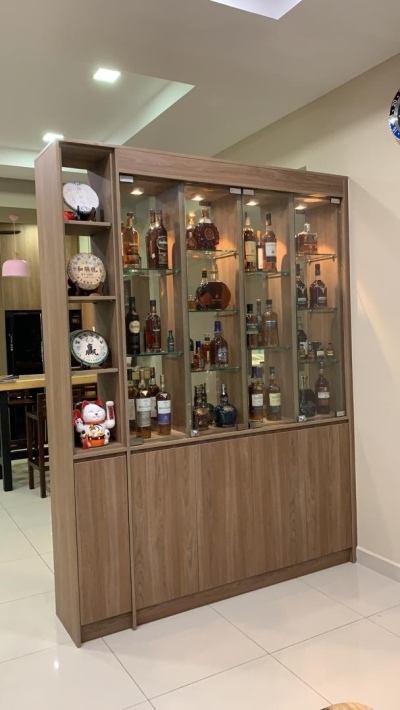 Wine Cabinet Design In Selangor