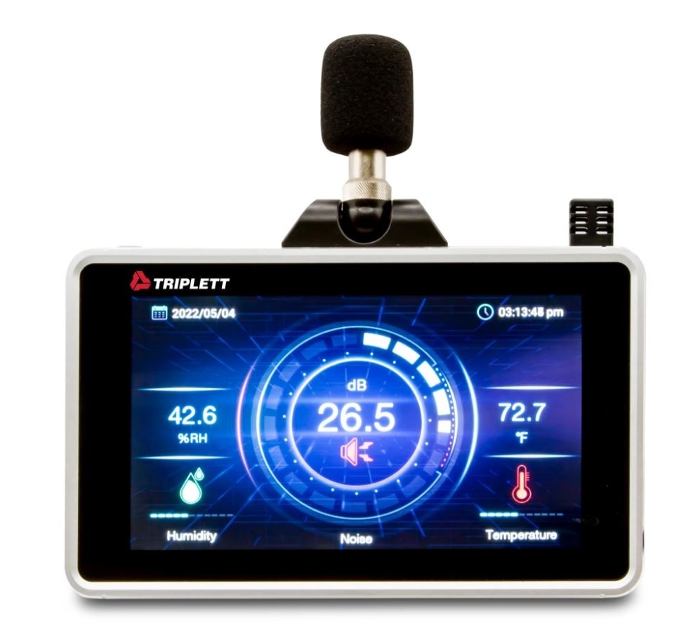 ENVIRONMENTAL SOUND/TEMPERATURE/HUMIDITY DATALOGGER - (EMDL700)