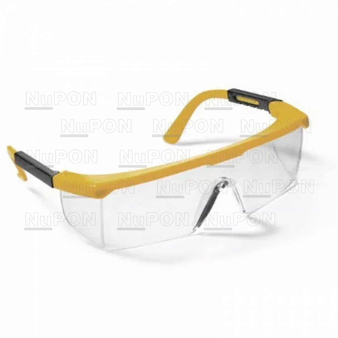 SERIES 46 SAFETY EYEWEAR/ Yellow Frame/Hard Coated Clear Lens