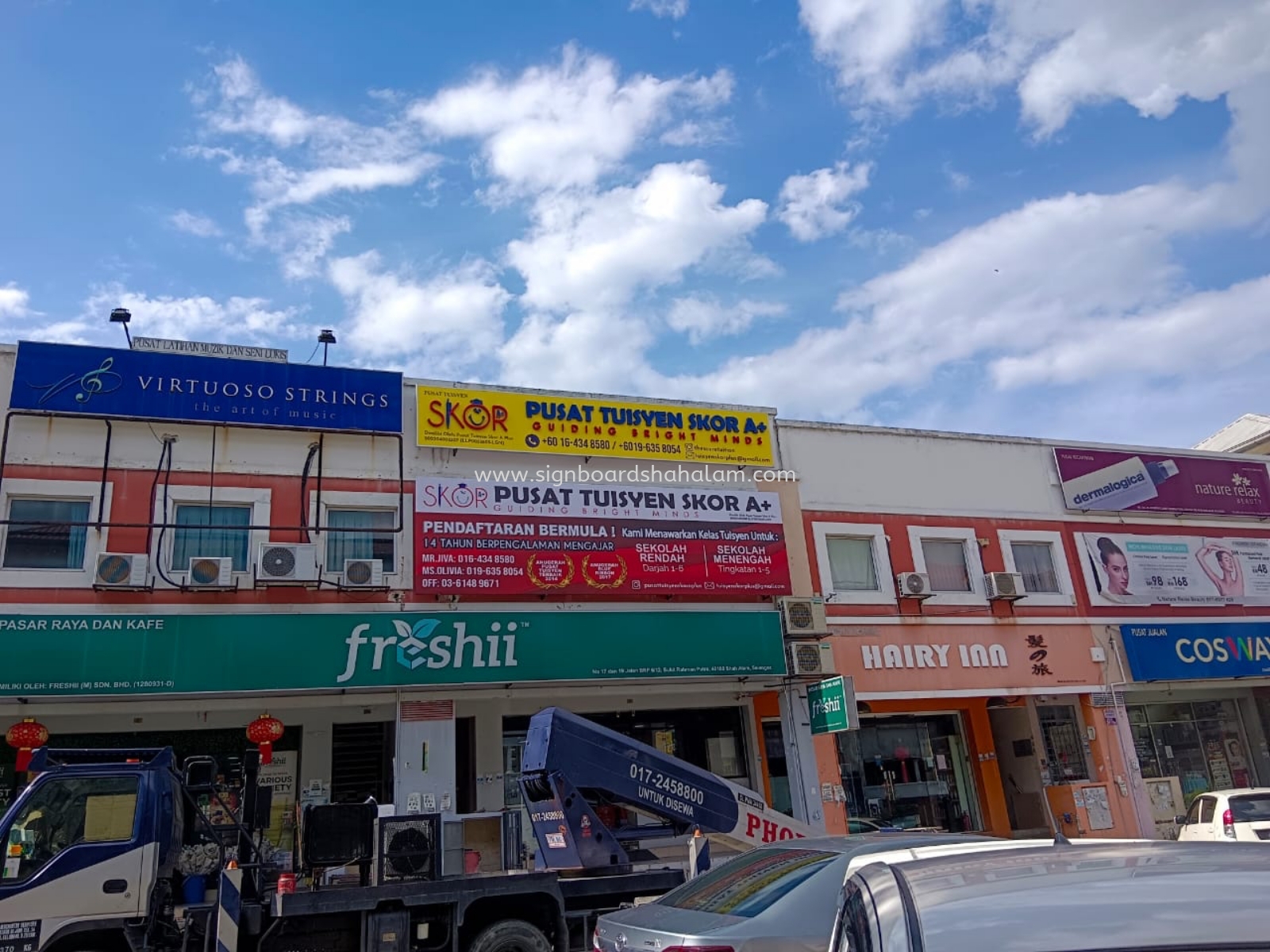 Pusat Tuisyen Stor A++ Sungai buloh - 3D LED Box Up Signboard -Frontlit 