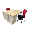 2 Seater Workstation Set WORKSTATION DESK OFFICE FURNITURE