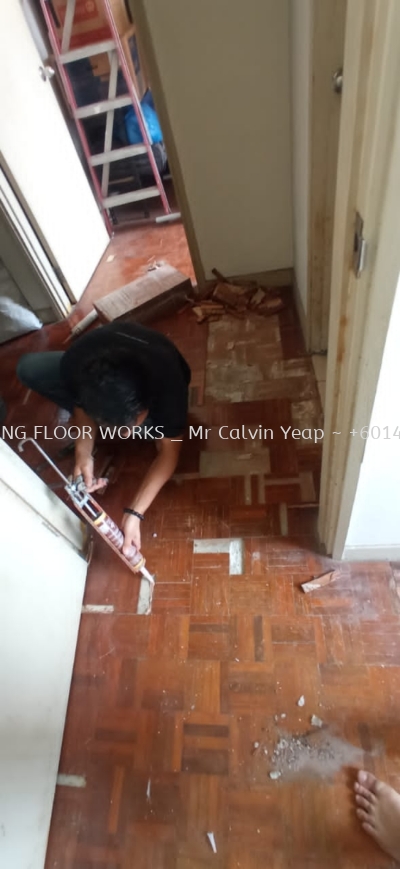 Wood Floor_ repair and polish