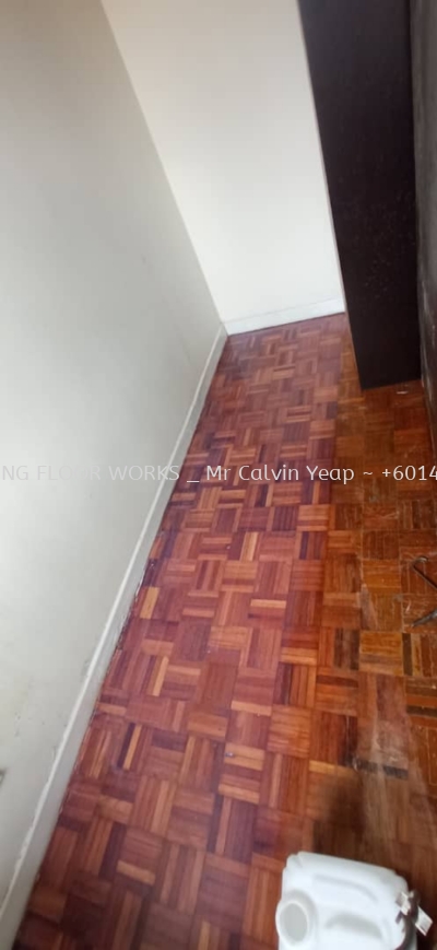 Wood Floor _ repair and polish