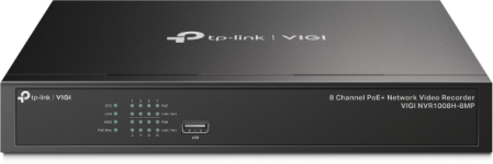 VIGI NVR1008H-8MP.TP-Link VIGI 8 Channel PoE+ Network Video Recorder