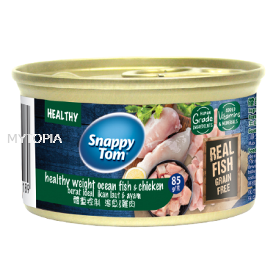 SNAPPY TOM OCEAN FISH & CHICKEN 85G