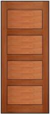 SCY-SPP4 SOLID PANEL DOOR WOODEN DOOR