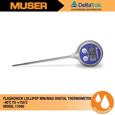 11040 FlashCheck Lollipop Min/Max Thermometer | DeltaTrak by Muser