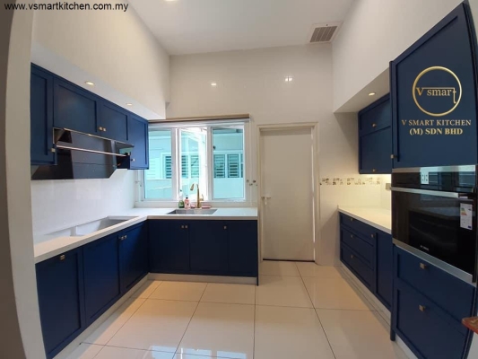 Kabinet Dapur Badan Aluminium - Butterworth