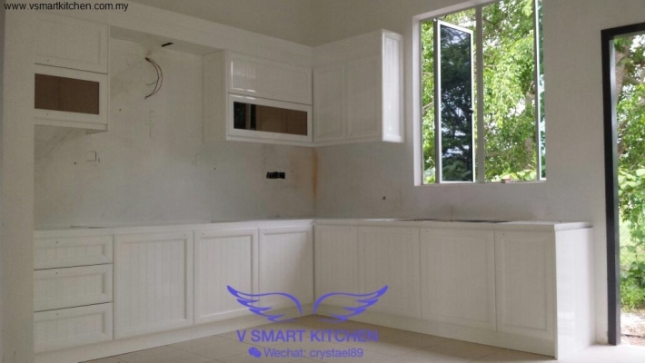 Kabinet Dapur Badan Aluminium - Butterworth