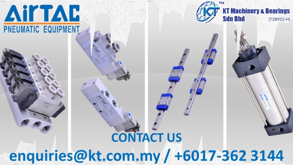 AIRTAC Standard Cylinder, Solenoid Valve, Control Valve, Linear Guides