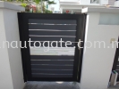  Aluminium wall fencing & Small manual Door