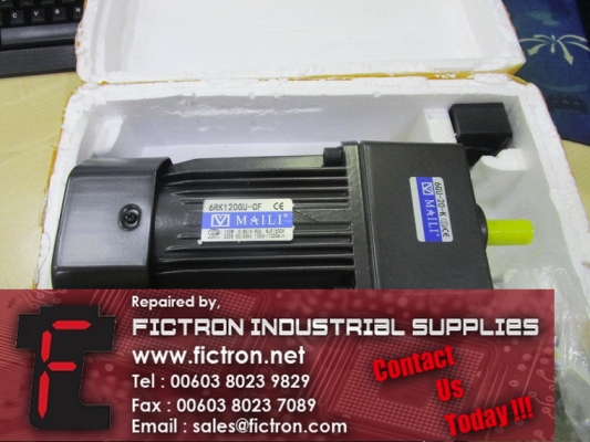 6RK120GU-CF 6RK120GUCF MAILI AC Servo Motor Supply Repair Malaysia Singapore Indonesia USA Thailand