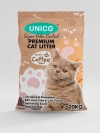61129 Unico 20Kgs Cat Litter - Coffee Bentonite Unico Cat Litter