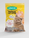 61136 Unico 20Kgs Cat Litter - Lemon Bentonite Unico Cat Litter