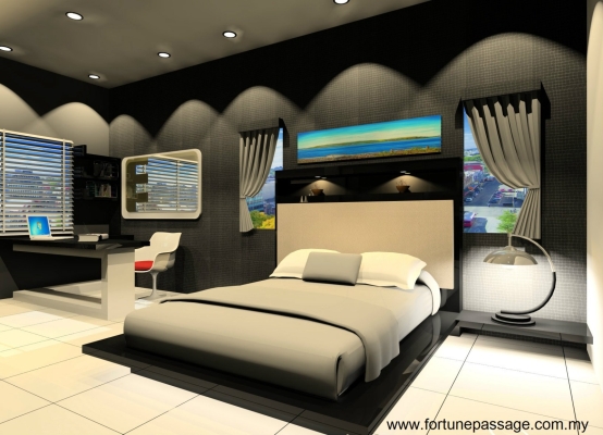 Bedroom 3D Design Draw By Skudai's Designer