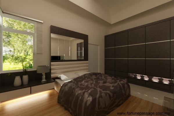 Bedroom 3D Design Draw By Skudai's Designer