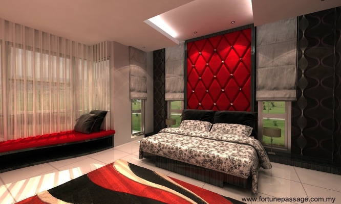 Bedroom 3D Design Draw By Skudai's Designer