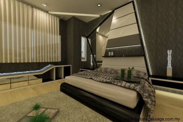 Bedroom 3D Design Draw By Skudai's Designer