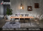 wooden dining set Solid wood series Dining Set Arona