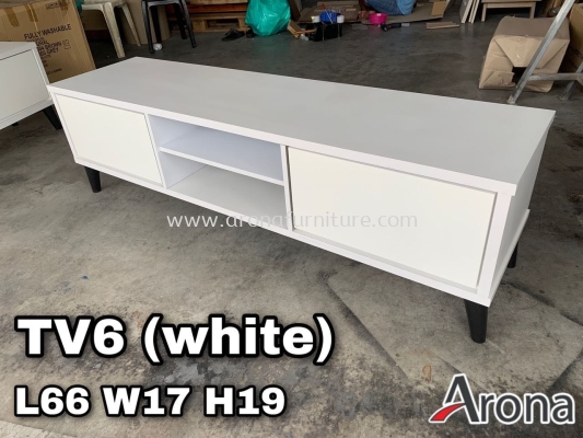 TV 6 (White) Cabinet 