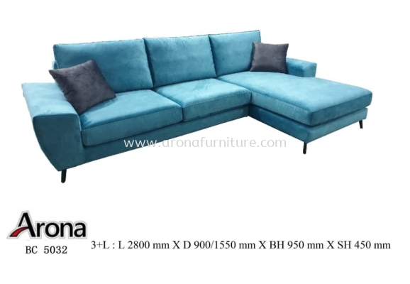 BC 5032 L Shape Fabric Sofa