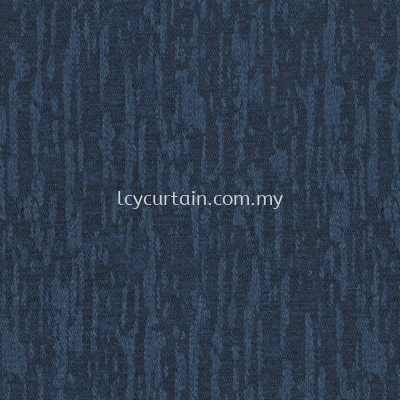 Stylise 28 Navy Chenille Graphical Drapery Upholstery