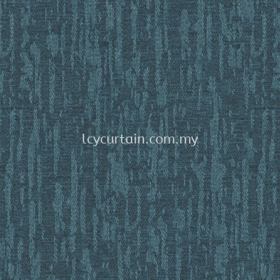 Stylise 31 Teal Chenille Graphical Drapery Upholstery