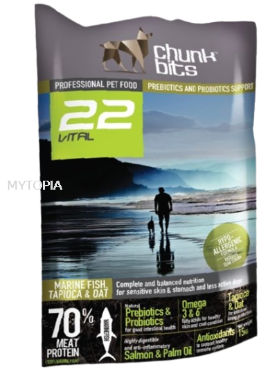 CHUNKBITS VITAL22 MARINE FISH & TAPIOCA 13KG