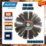 NORTON CLIPPER DIAMOND BLADE 180 X 22.23MM (70184602020)