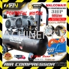 OILLESSMALCOMAIR MAL2400-60 60L 3HP 8Bar Oilless Air Compressor 2750RPM + Gift 3.0HP Air Compressor