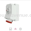 Mennekes 5959a, 63a5p 6h ip44 Mechanical DUO-interlock Wall mounted socket  Mennekes Germany CEE Connector